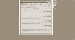 Desktop Screenshot of november.drale.com
